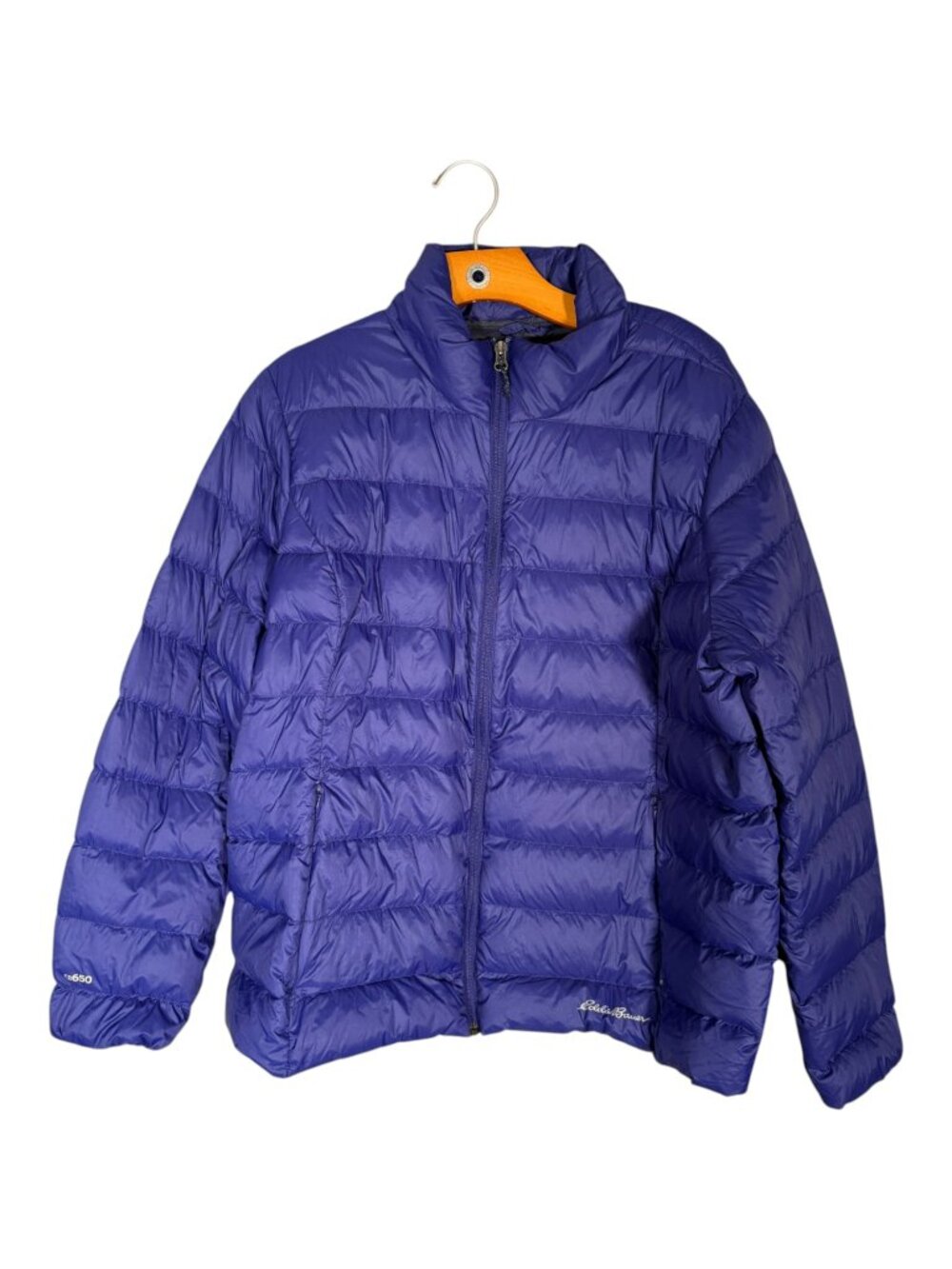 Eddie Bauer Women's Down Puffer Jacket  Purple Outdoors Transitional  2XL XXL